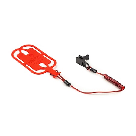 Gripps Phone Gripper with Coil Tether Non-Conductive H02039P